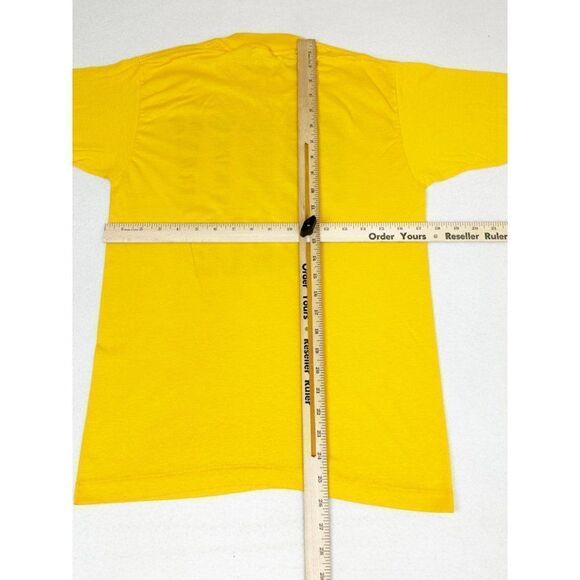 Vintage Gulf Shores Alabama T-Shirt Party Naked Yellow Medium Single Stitch - Picture 6 of 8